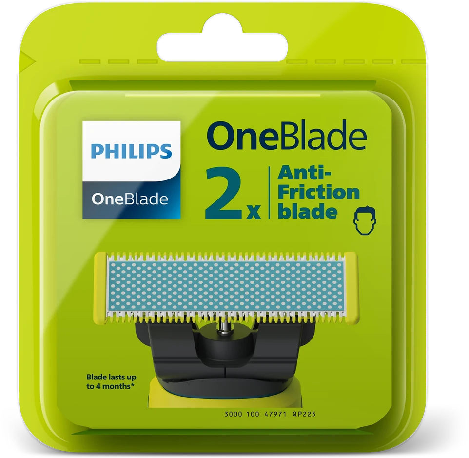 Philips OneBlade skutimo peilių pakuotė