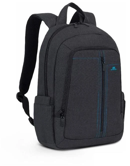 Rivacase CANVAS 7560 kuprinė nešiojamam kompiuteriui iki 15.6" (juoda)