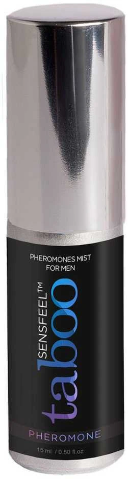 Ruf Taboo Sensfeel Kūno dulksna vyrams su feromonais, 15 ml