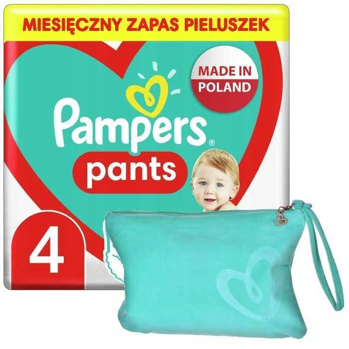 Sauskelnės-kelnaitės Pampers Pants, 4 Dydis, 9–15kg, 176 vnt.
