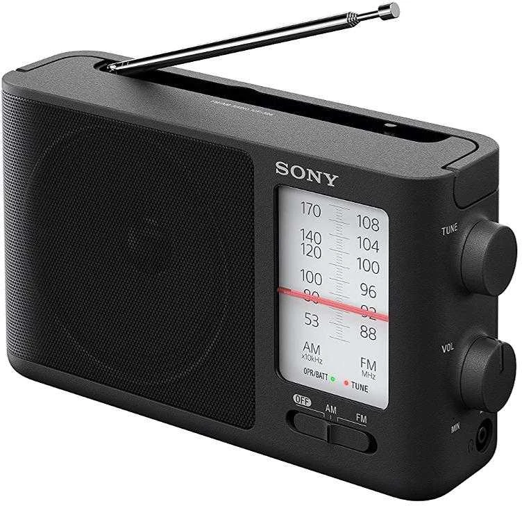 Sony | Analoginis radijas | ICF-506 | 5 W | Juodas