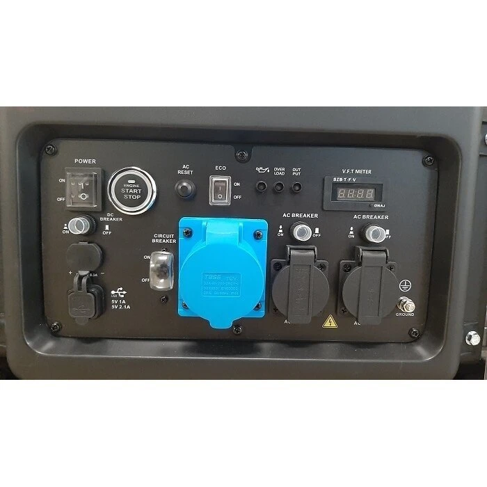 Benzininis elektros generatorius RATO R8000iD, 7kW, 230V