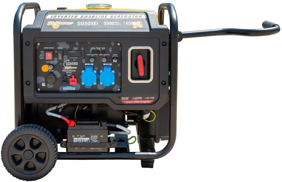 ITCPower GG50XEi inverterinis generatorius su el. starteriu – 5,0 kW, 230V