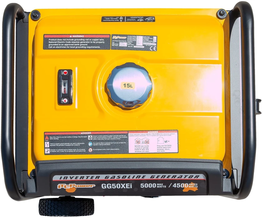 ITCPower GG50XEi inverterinis generatorius su el. starteriu – 5,0 kW, 230V