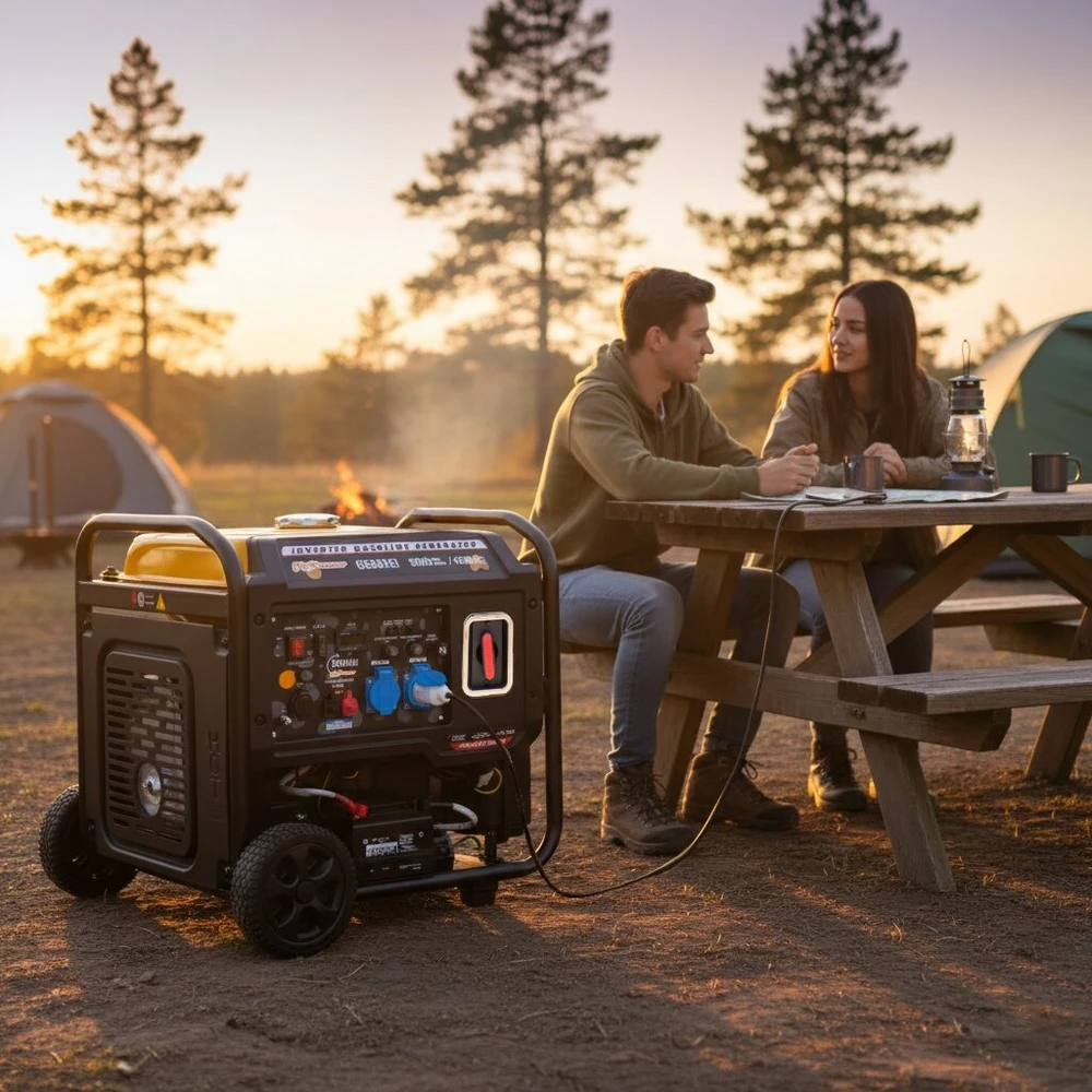 ITCPower GG50XEi inverterinis generatorius su el. starteriu – 5,0 kW, 230V