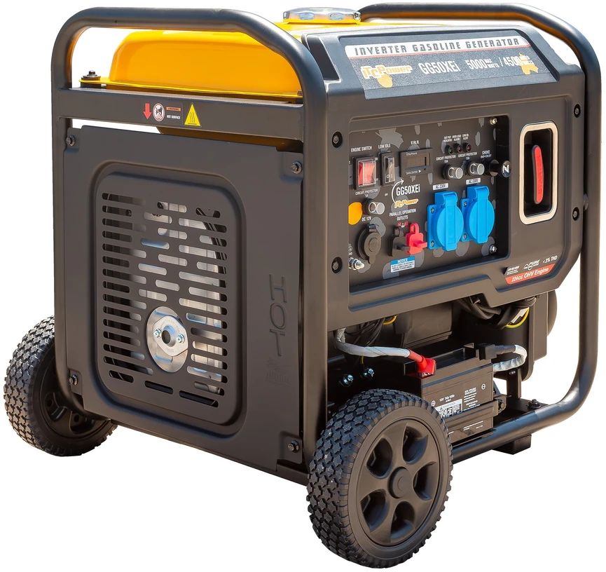 ITCPower GG50XEi inverterinis generatorius su el. starteriu – 5,0 kW, 230V