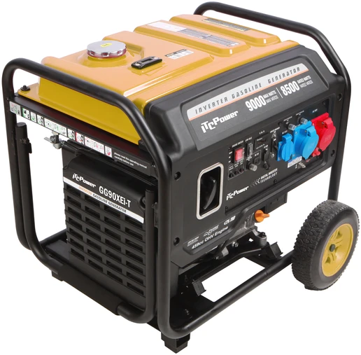 ITCPower GG90XEi-T trifazis inverterinis generatorius su el. starteriu ir ATS – 9,0 kW, 400/230V