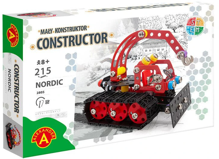 Alexander Metalinis konstruktorius – Sniego valymo technika „Nordic“