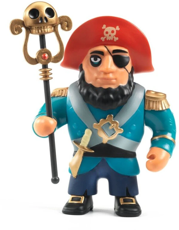 Djeco Arty Toys figūrėlės - Piratai - Vadasis Piratous