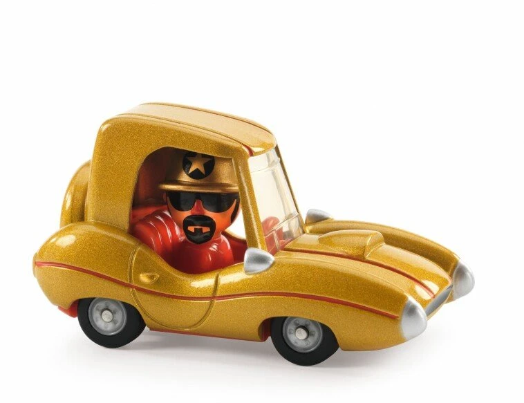 Djeco Crazy motors - Žaislinė mašinėlė - Auksinė žvaigždė ( DJ05475 )
