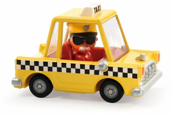 Djeco Crazy motors - Žaislinė mašinėlė - Džo taksi ( DJ05479 )