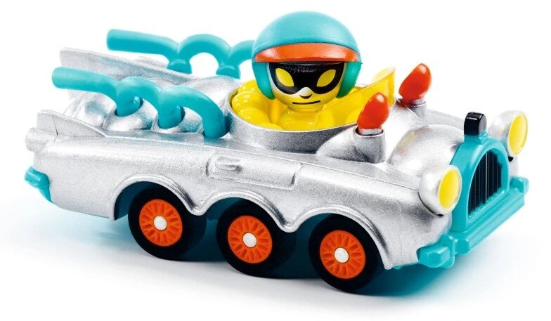 Djeco Crazy motors - Žaislinė mašinėlė - Amerikietiški kalneliai
