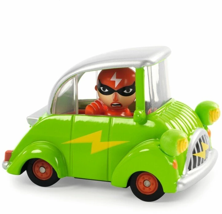 Djeco Crazy motors - Žaislinė mašinėlė - Žalia blykstė ( DJ05471 )