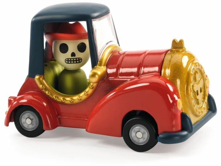 Djeco Crazy motors - Žaislinė mašinėlė - Raudonoji kaukolė ( DJ05470 )