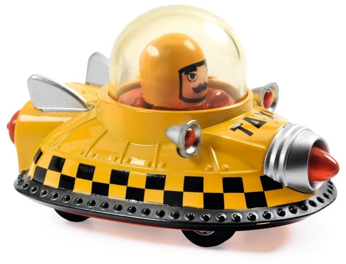 Djeco Crazy motors - Žaislinė mašinėlė - Kosminis taksi