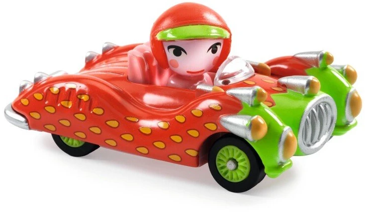 Djeco Crazy motors - Žaislinė mašinėlė - Uogyčių dama