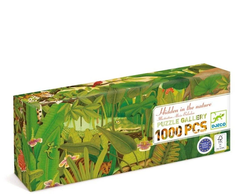 Djeco Dėlionė - Pasislėpęs gamtoje (1000 detalių)