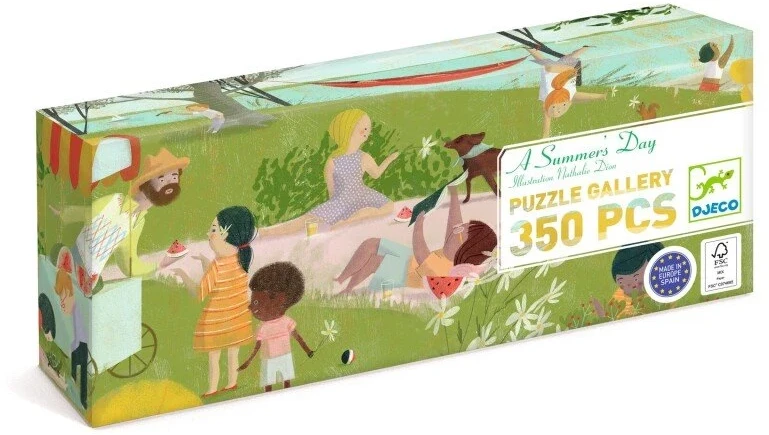Djeco Dėlionė - Vasaros diena (350 detalių)