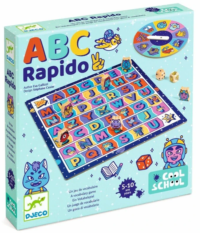 Djeco Edukacinis stalo žaidimas - ABC Rapido ( DJ08583 )