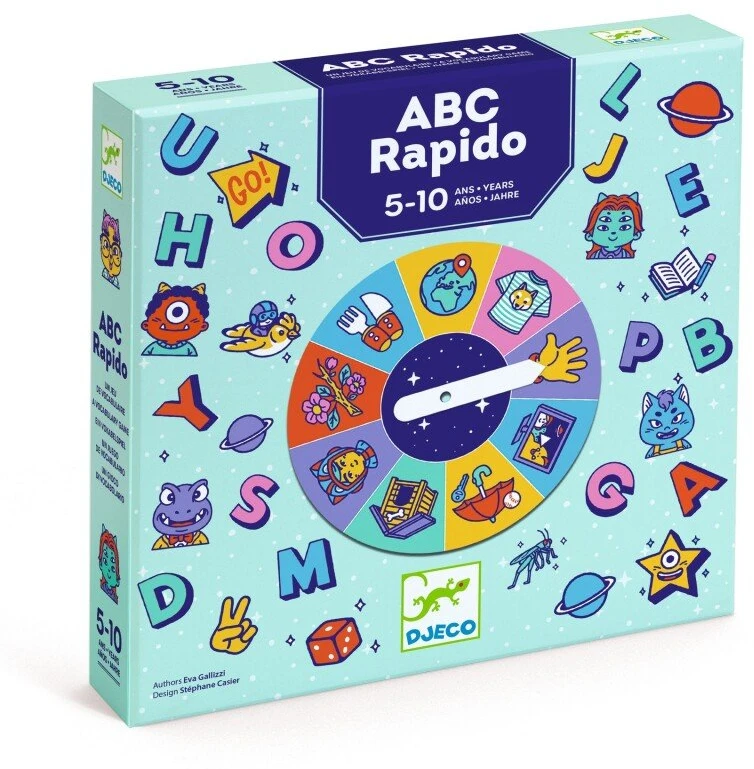 Djeco Edukacinis stalo žaidimas - ABC Rapido ( DJ08583 )