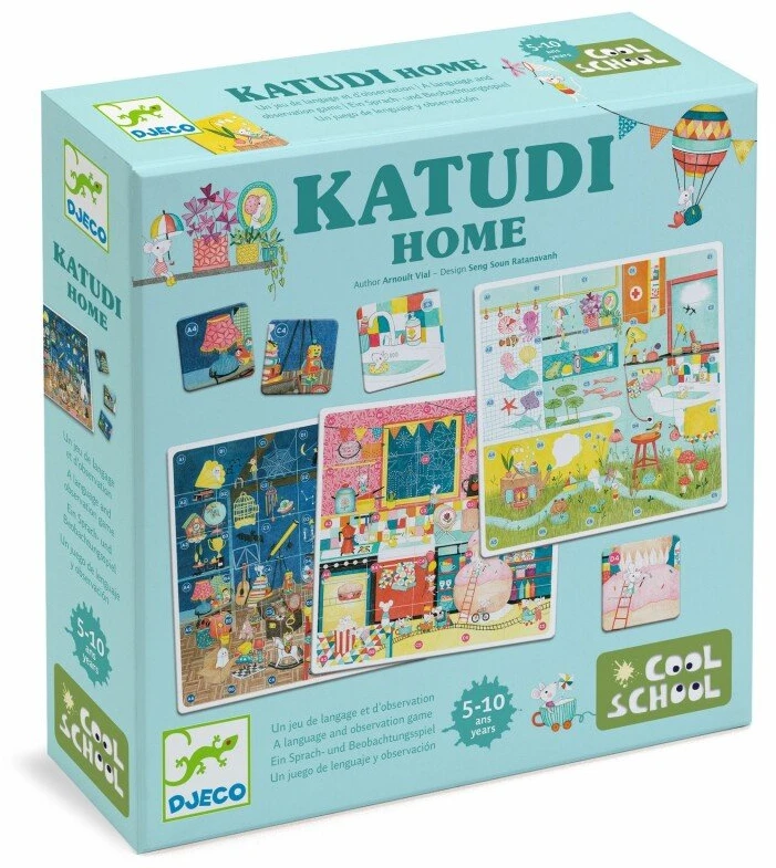 Djeco Edukacinis stalo žaidimas - Katudi Namas ( DJ08584 )
