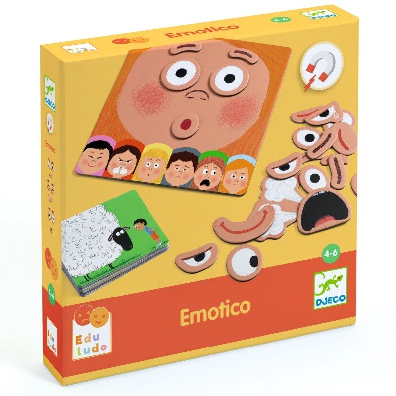 Djeco Edukacinis žaidimas - Eduludo - Emocijos ( DJ08196 )