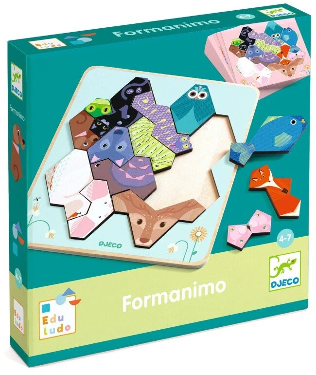 Djeco Edukacinis žaidimas - Eduludo - FormAnimo
