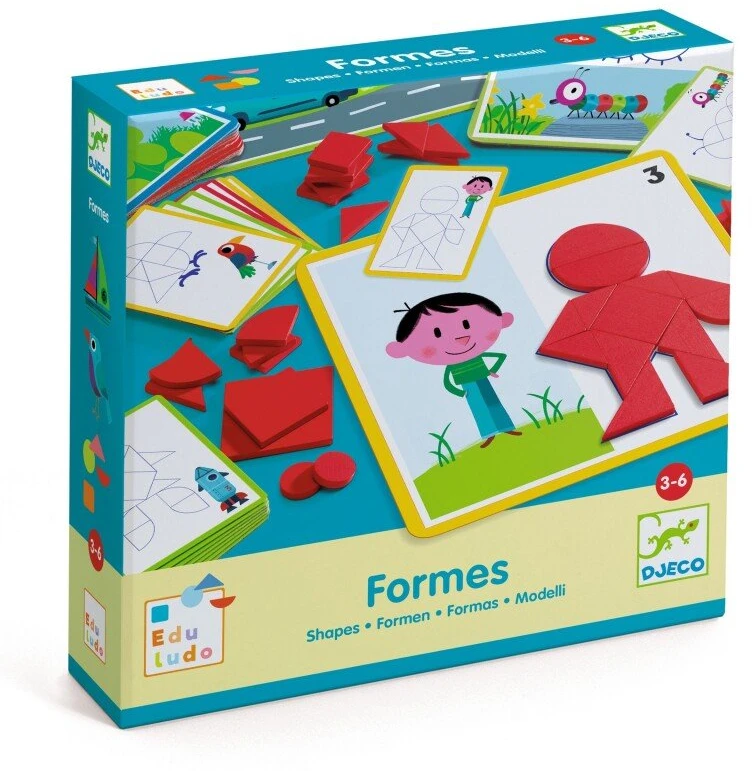 Djeco Edukacinis žaidimas - Eduludo - Formos ( DJ08300 )
