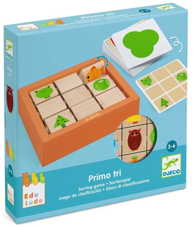 Djeco Edukacinis žaidimas - Eduludo - Primo Tri