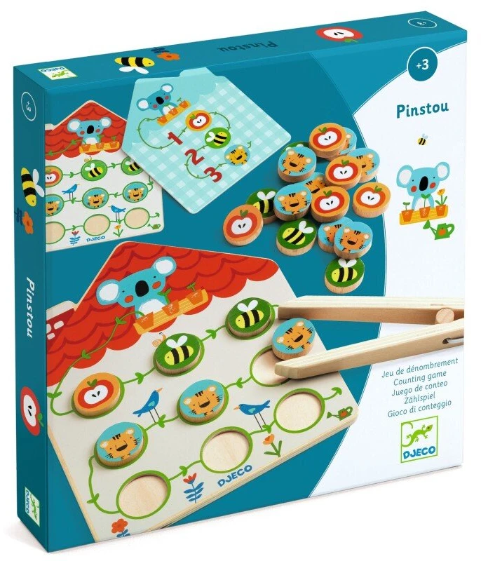 Djeco Edukacinis žaidimas - Pinstou ( DJ01627 )