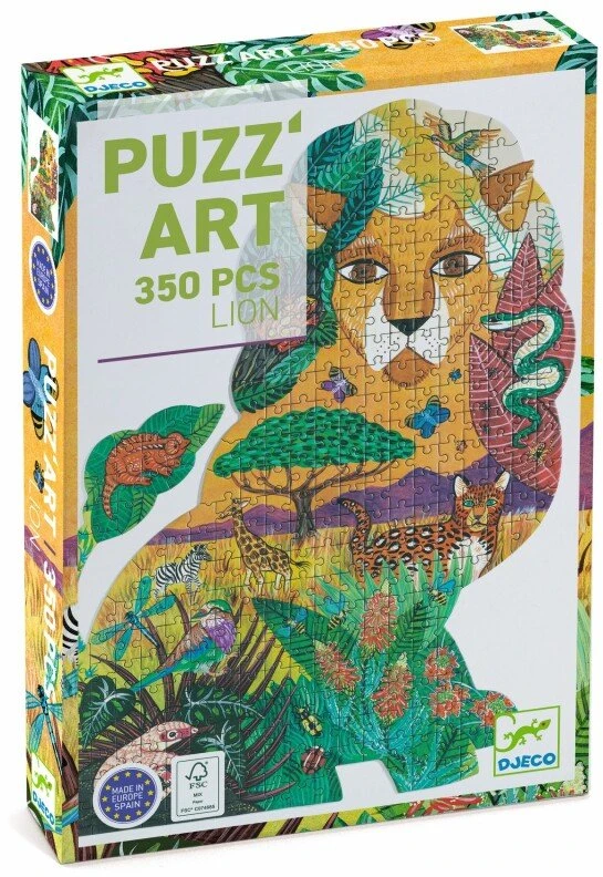 Djeco Forminė dėlionė - Liūtas (350 detalių)
