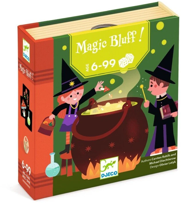 Djeco Metamųjų kauliukų žaidimas - Magijos blefas