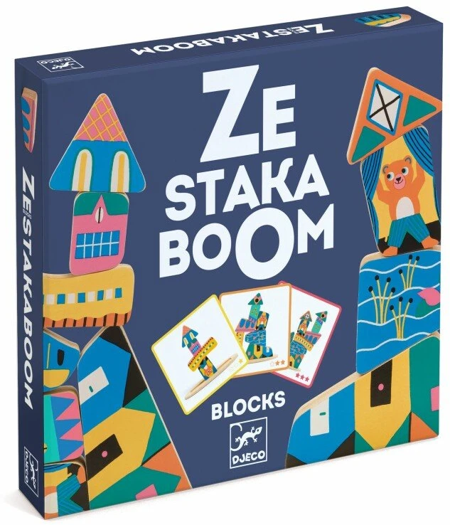 Djeco Konstrukcinis žaidimas - Ze Stakaboom ( DJ06438 )