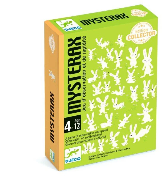Plakatas DJECO Mysterax Kortų žaidimas DOVANA Pirkite 2 DJECO kortų žaidimus ir gaukite nemokamą „Mysterax“ kolekcinį leidimą!