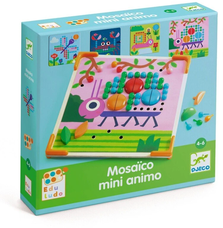 Djeco Lavinamasis žaislas - Mozaika - Mini Animo
