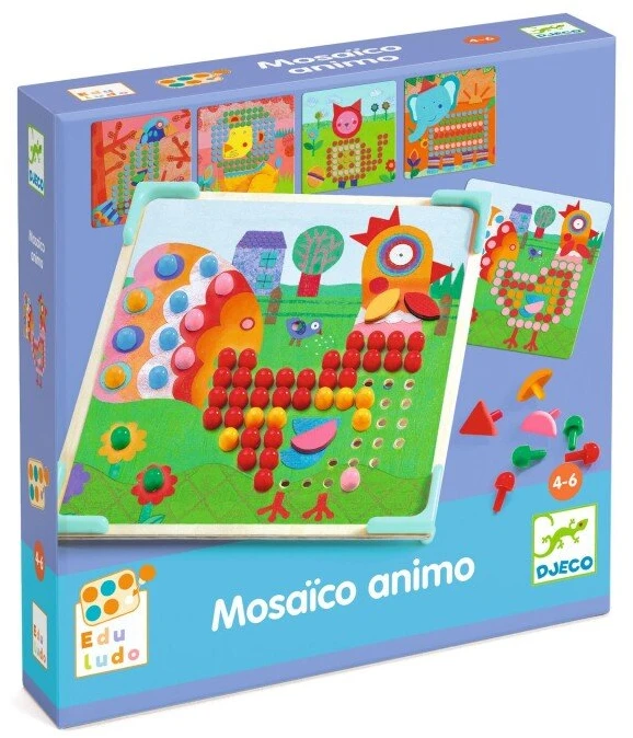 Djeco Lavinamasis žaislas - Mozaika - Mosaico animo ( DJ08137 )
