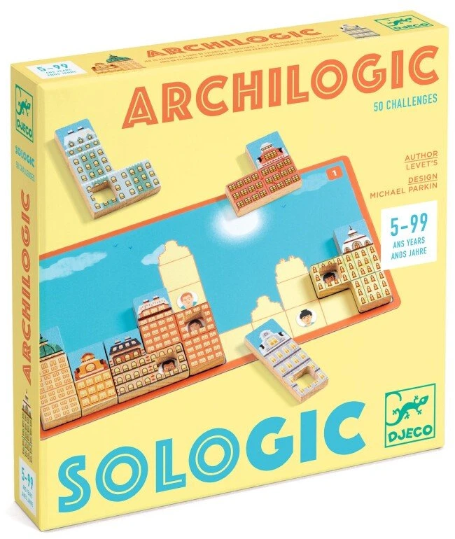 Djeco Loginis žaidimas - Architekto logika ( DJ08590 )