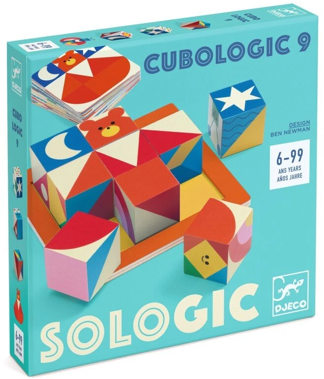 Djeco Loginis žaidimas - Cubologic 9 ( DJ08581 )