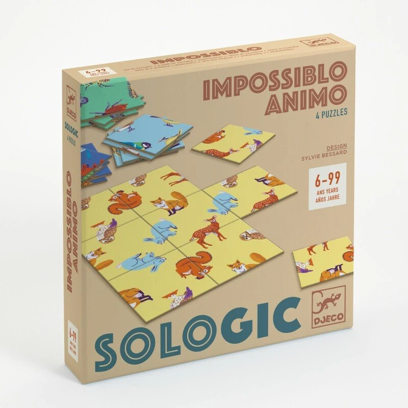 Djeco Loginis žaidimas - Impossiblo - Gyvūnai