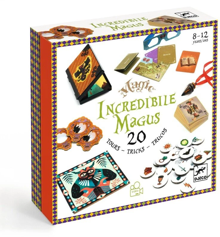 Djeco Magijos triukų rinkinys - Incredibile Magus - 20 ( DJ09963 )