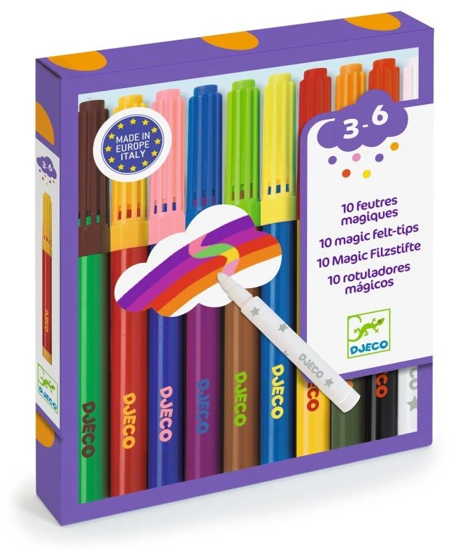 Djeco Maginiai flomasteriai (10 vnt.) ( DJ08827 )