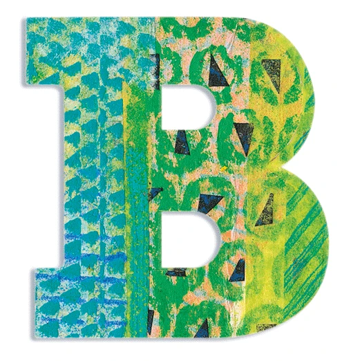 Djeco medinė raidė - B ( DD04811 )