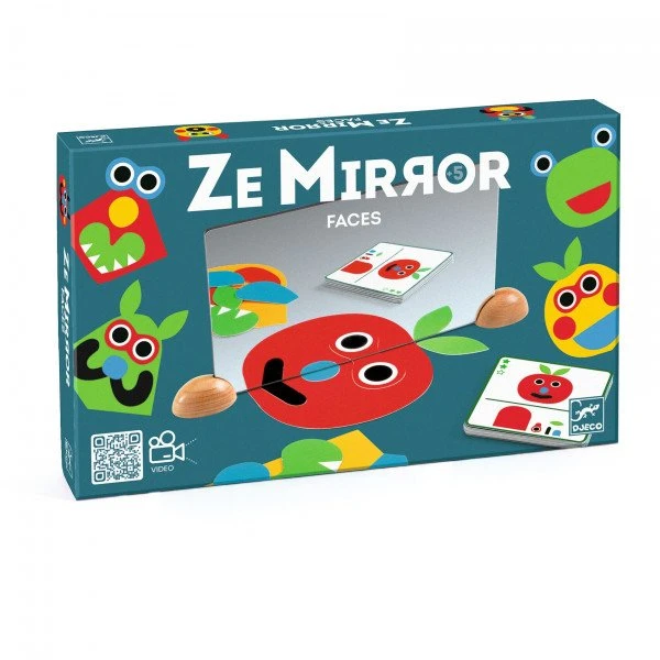 Djeco Mokomasis žaidimas - Ze Mirror - Veidrodiniai veidai ( DJ06482 )