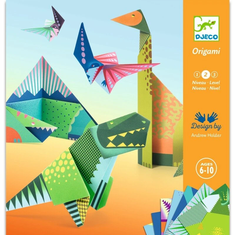 Djeco Origami rinkinys - Dinozaurai ( DJ08758 )