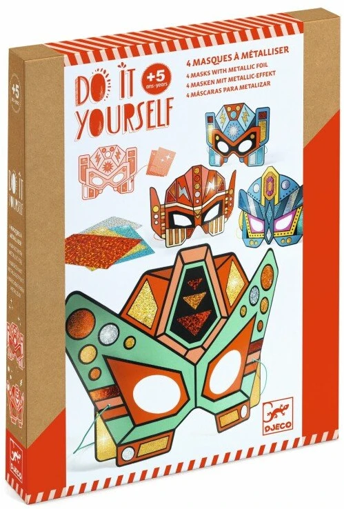 Djeco Pasidaryk pats - Kaukės – Super robotai ( DJ07924 )