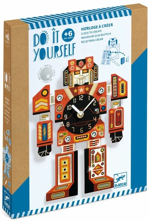 Djeco Pasidaryk pats - Laikrodis - Robotas