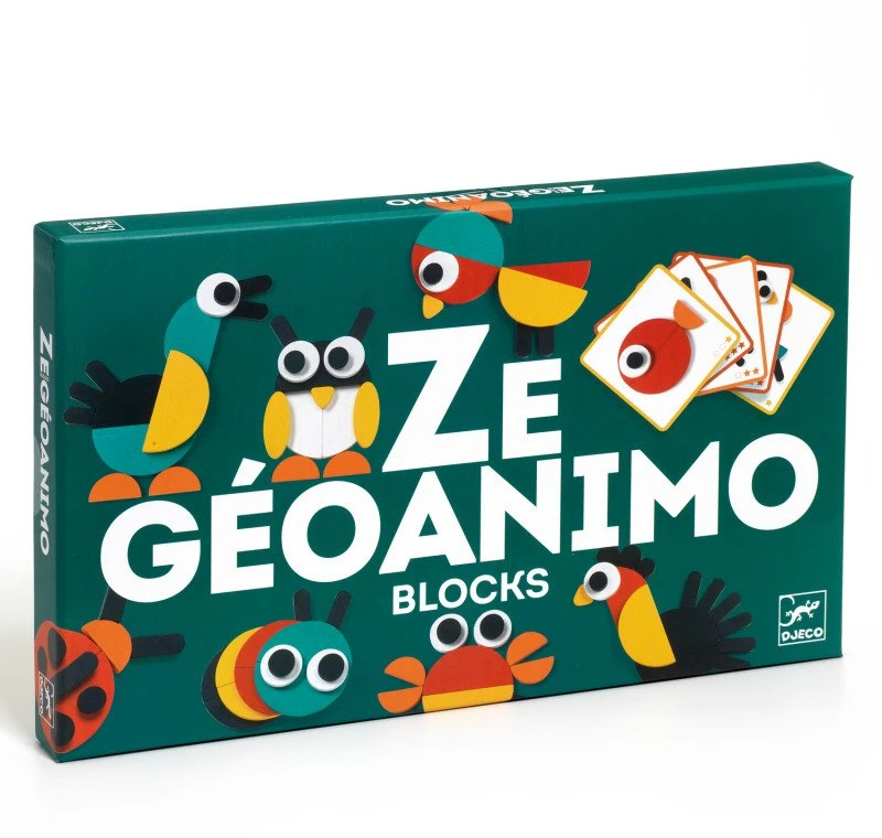 Djeco Paveikslėlių konstruktorius - Ze Geoanimo ( DJ06432 )