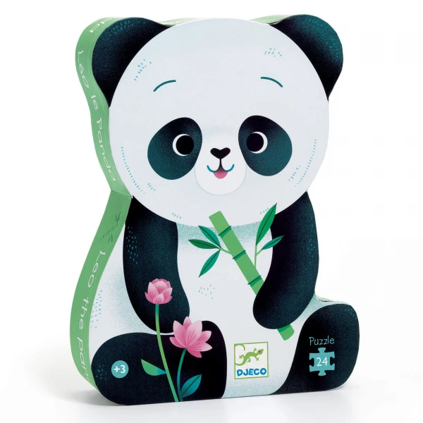 Djeco Siluetų dėlionė - Panda (24 detalių) ( DJ07282 )