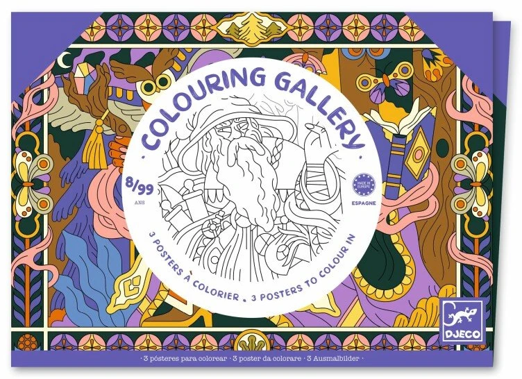Djeco Spalvinimo galerija - Herojai