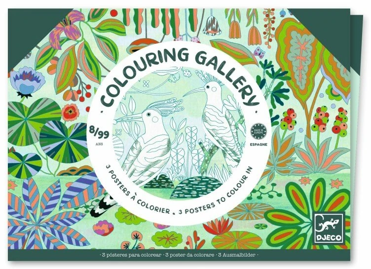 Djeco Spalvinimo galerija - Laukinė gamta